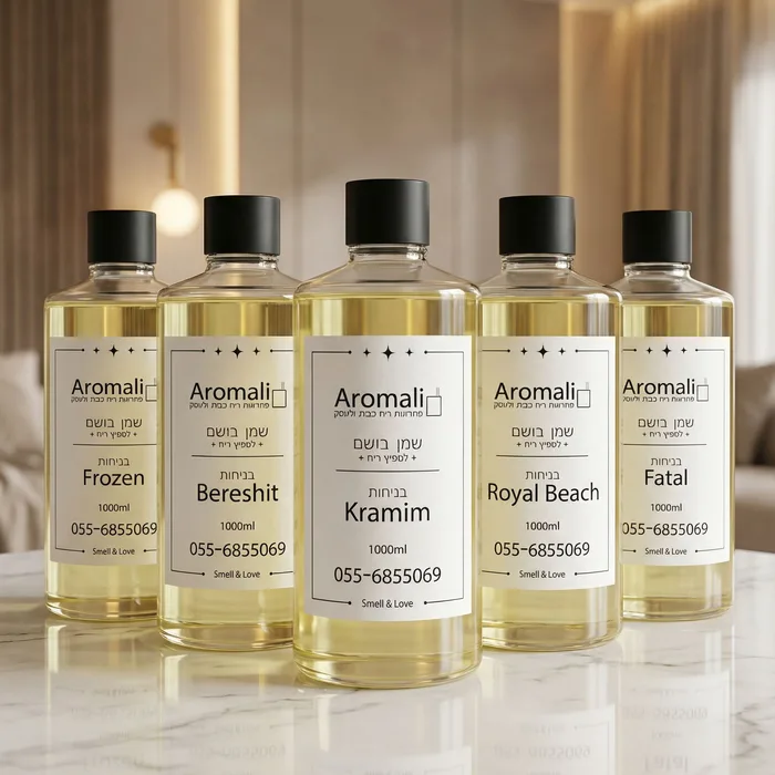 מארז 5 ליטר שמן בושם פרימיום